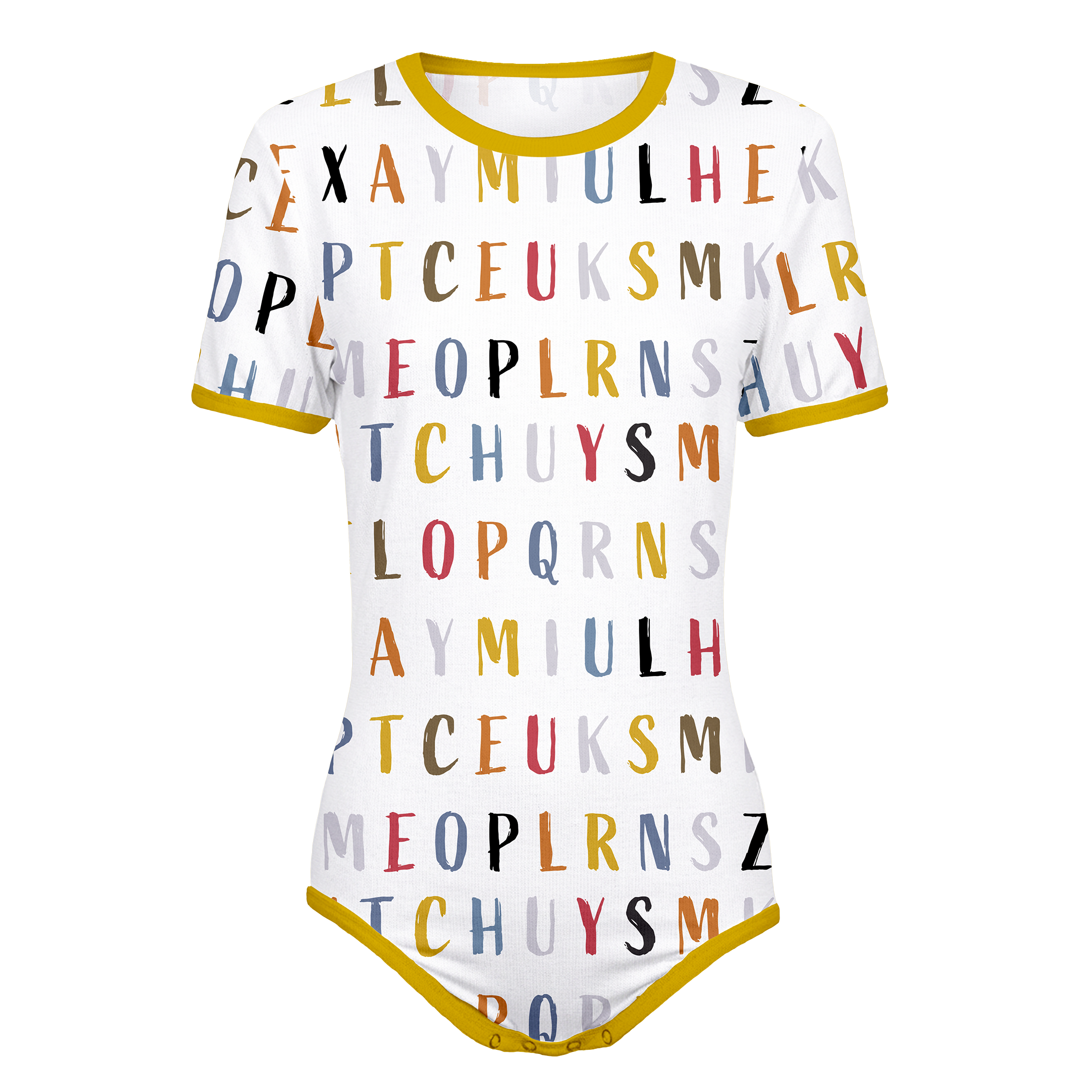 Alphabet Onesie