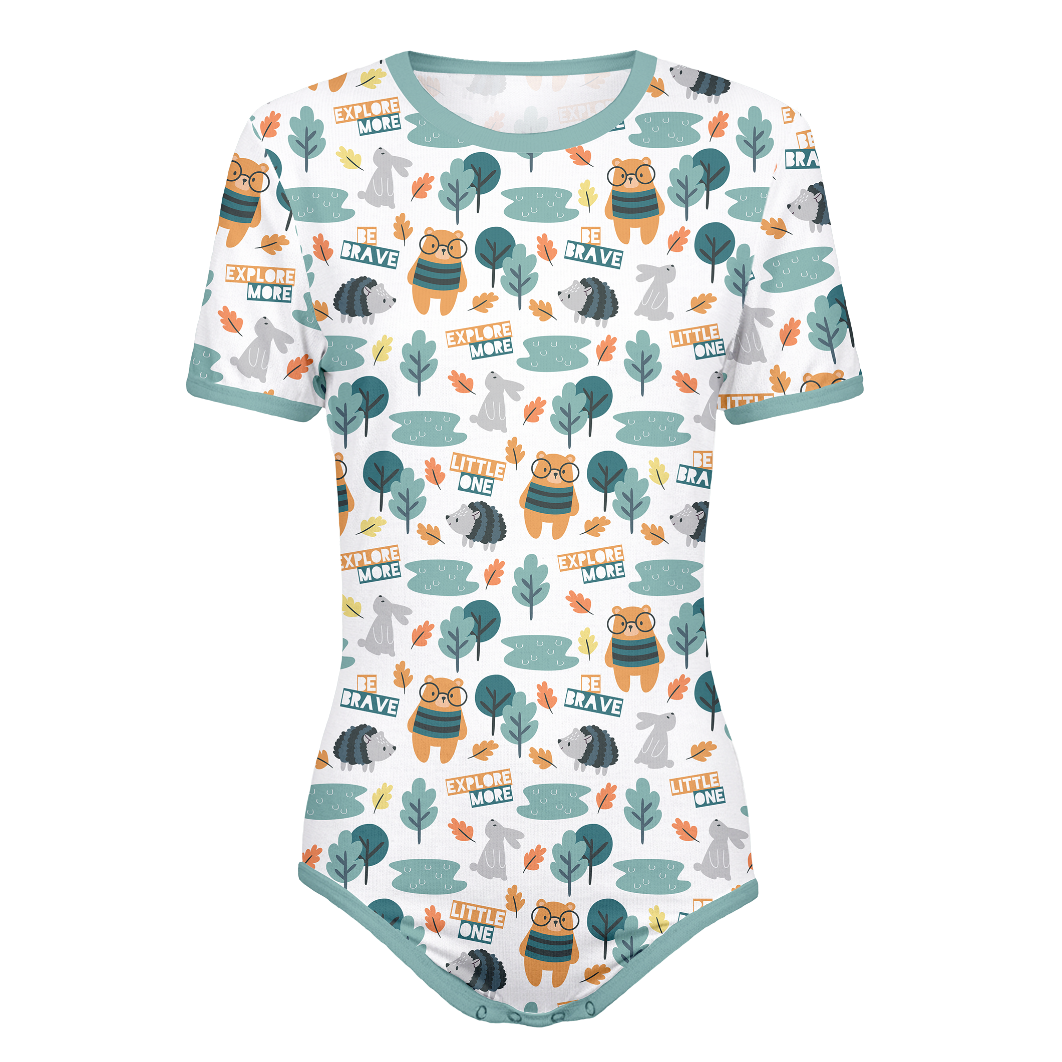Be Brave Little Critters Onesie