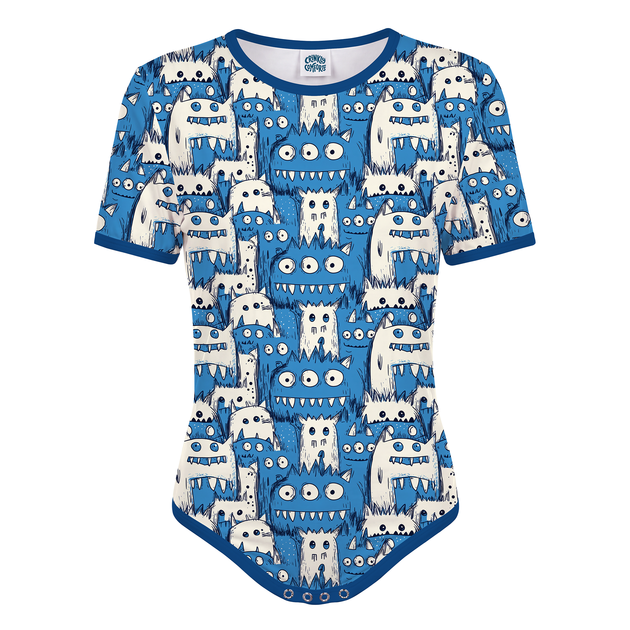 Blue Monsters Onesie