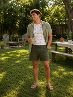 Classic Dinosaur Pattern Onesie