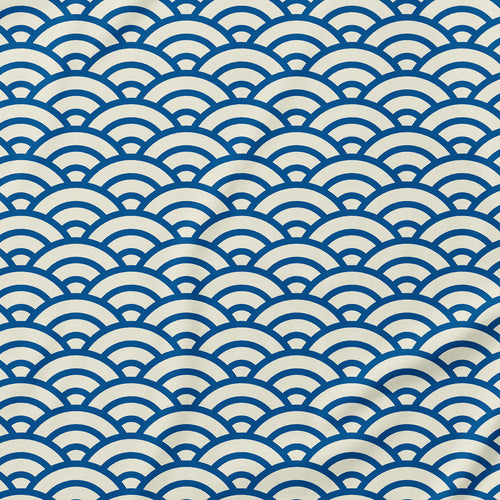 Classic Waves Pattern Onesie