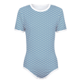 Classic Waves Pattern Onesie