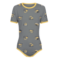 Construction Trucks Pattern Onesie