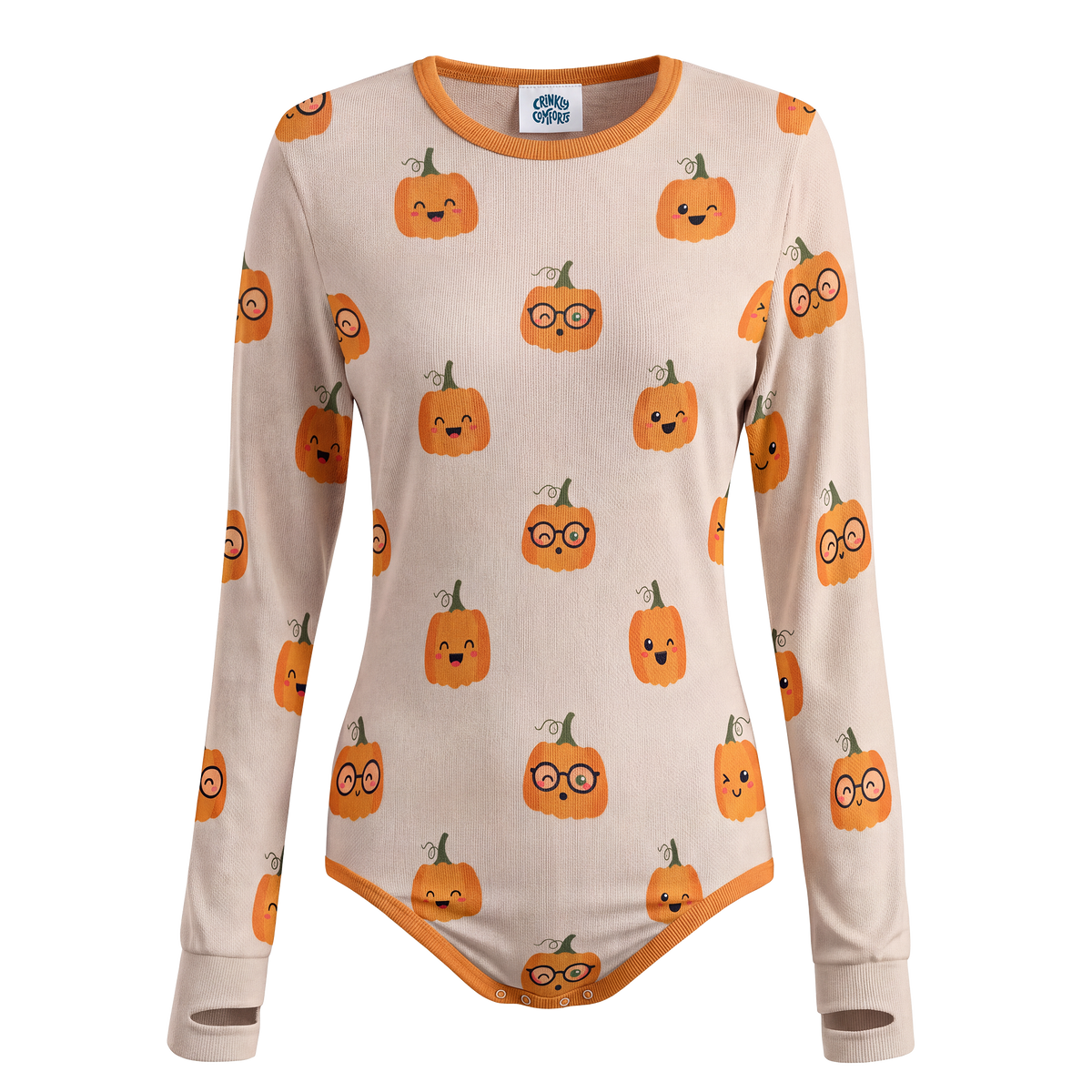 Smarty Pumpkin Long Sleeve Onesie