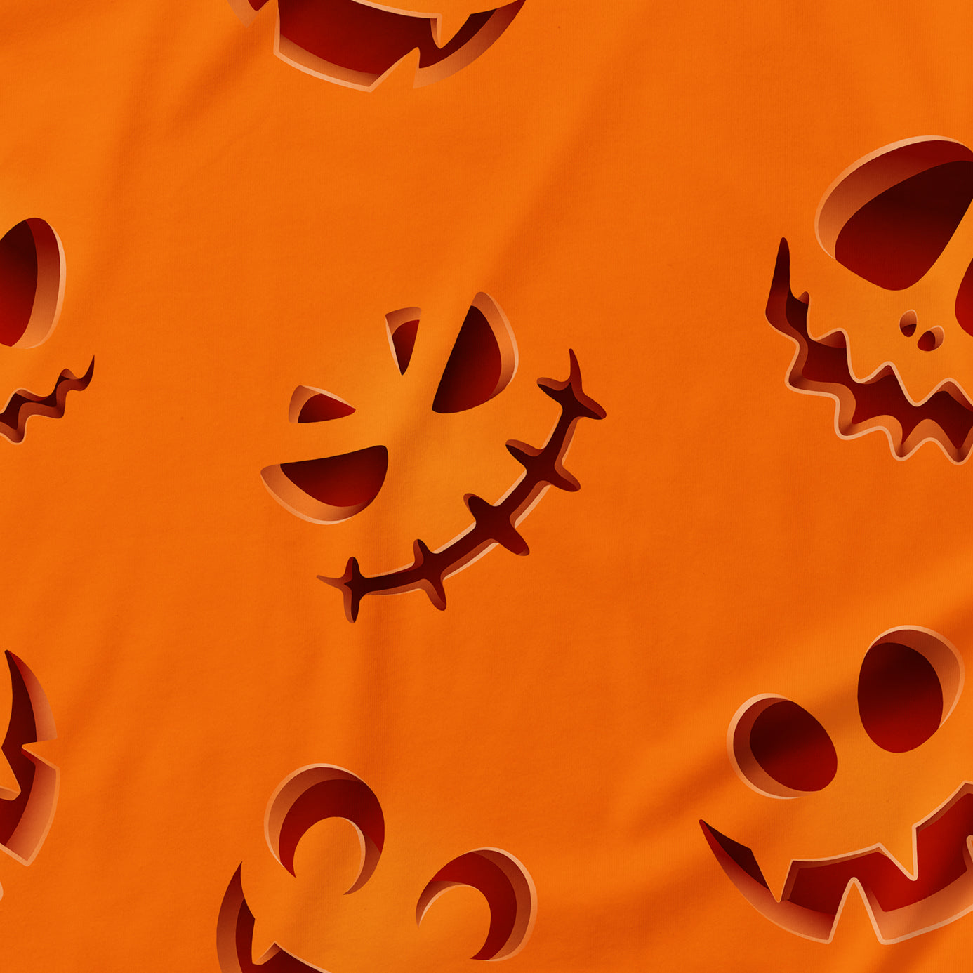 Jack-O-Lantern Pumpkin Onesie