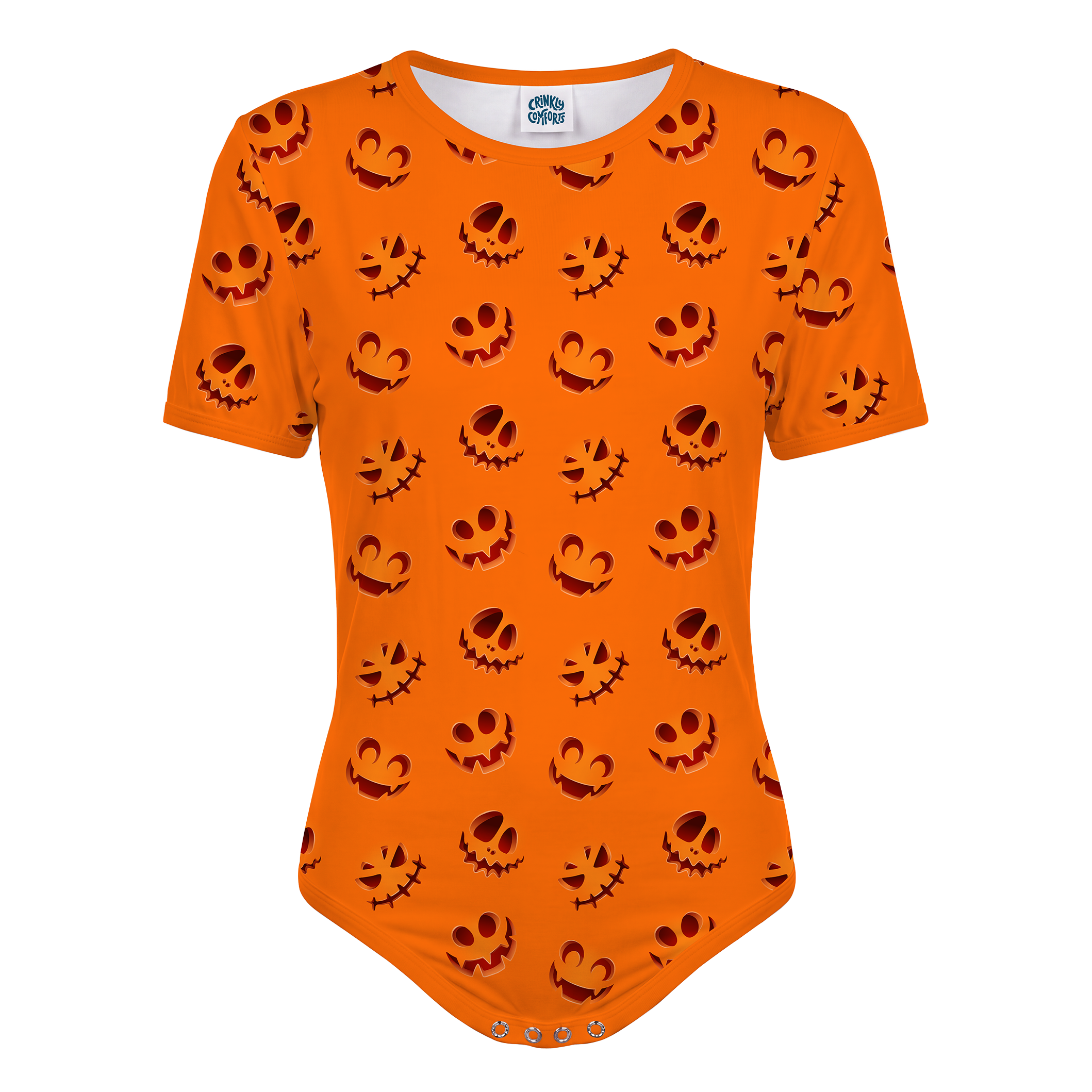 Jack-O-Lantern Pumpkin Onesie