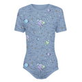 Pastel Planets Pattern Onesie
