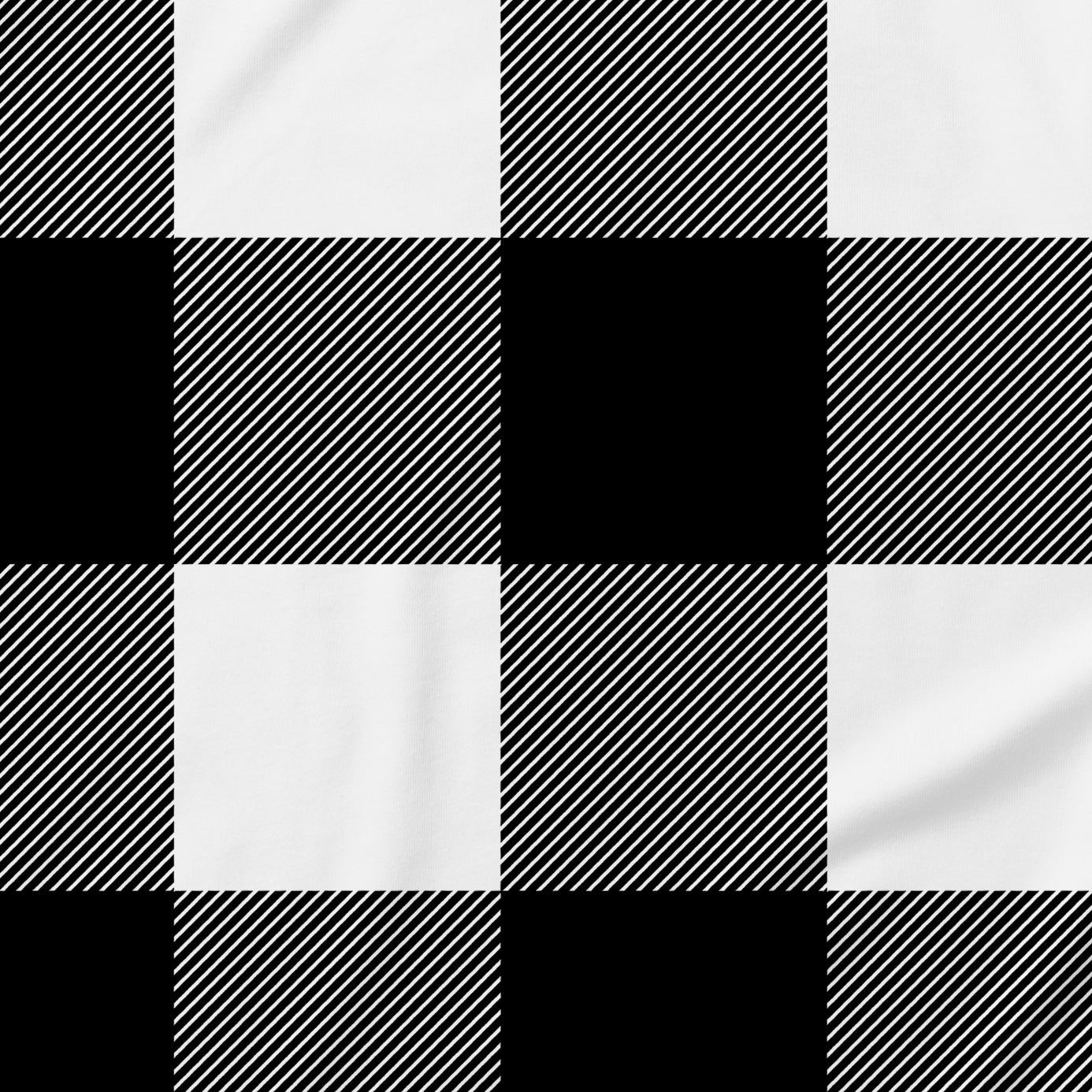 Single Color Plaid Onesie