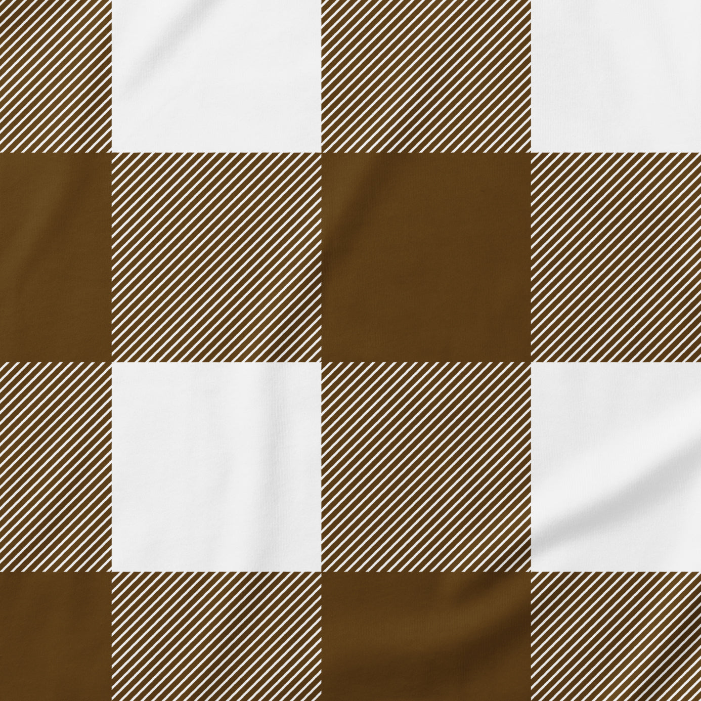 Single Color Plaid Onesie