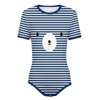 Polar Bear Stripes Onesie