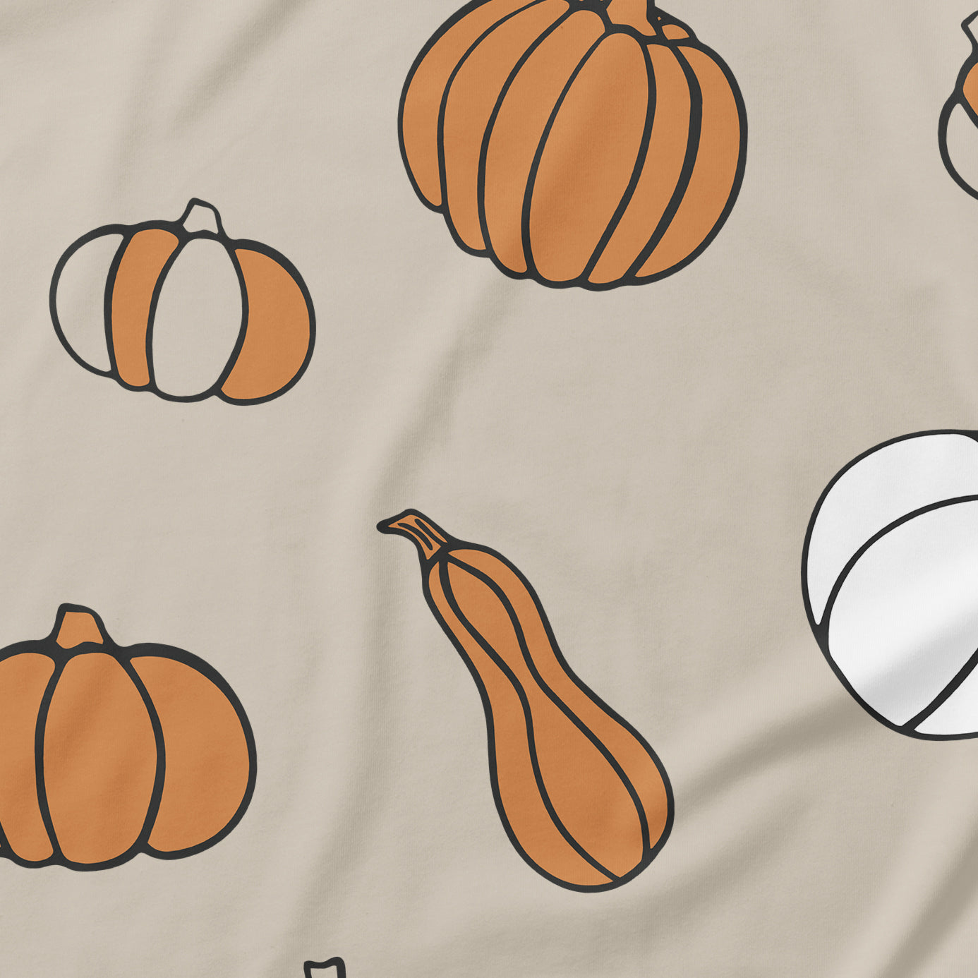 Pumpkin Pattern Onesie
