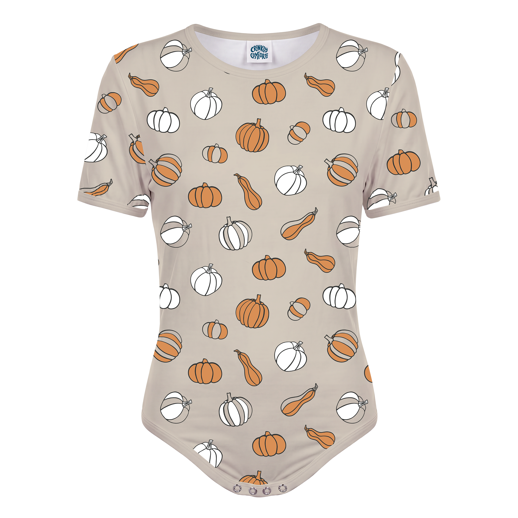 Pumpkin Pattern Onesie
