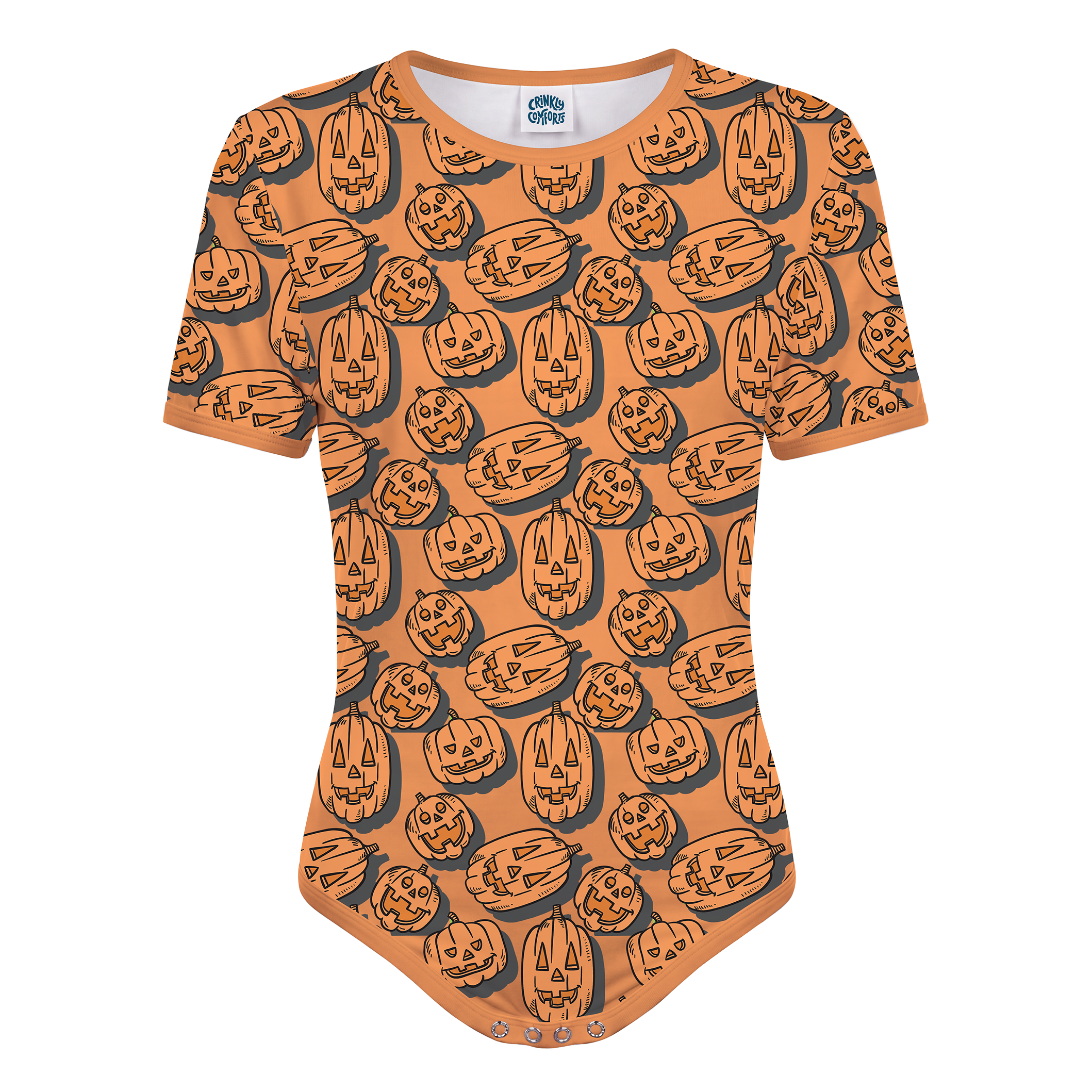 Tumbling Jack-O-Lanterns Onesie