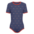 Vintage Race Cars Pattern Onesie