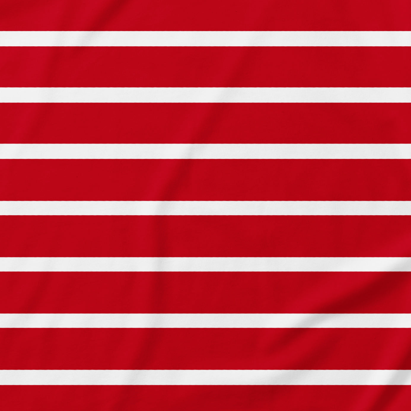 Horizontal White Stripes Onesie