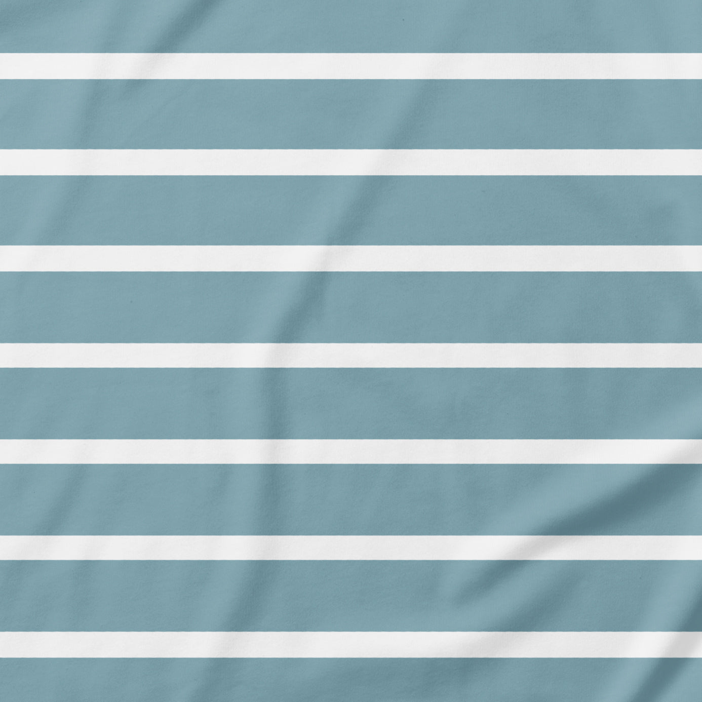 Horizontal White Stripes Onesie