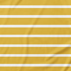 Horizontal White Stripes Onesie