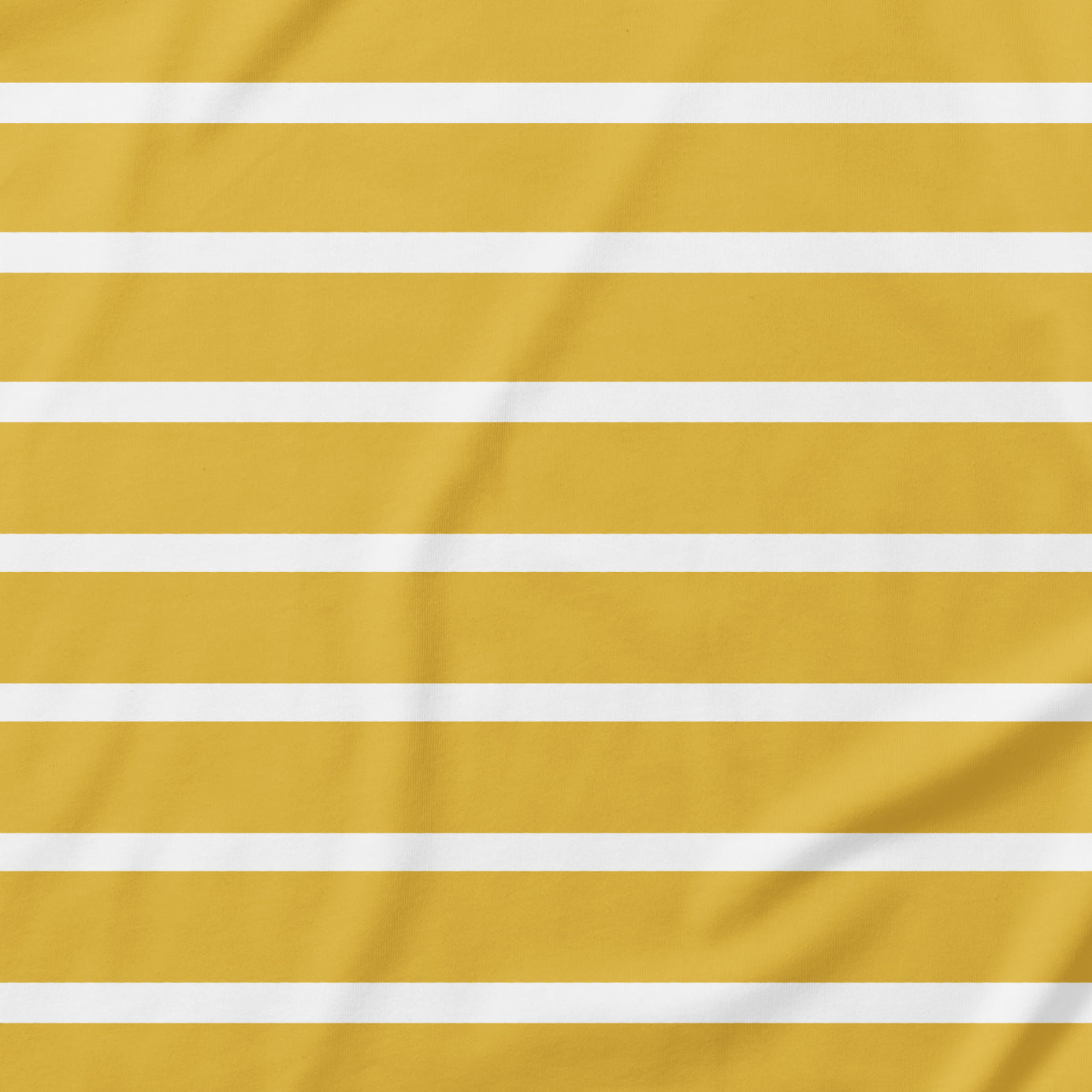 Horizontal White Stripes Onesie