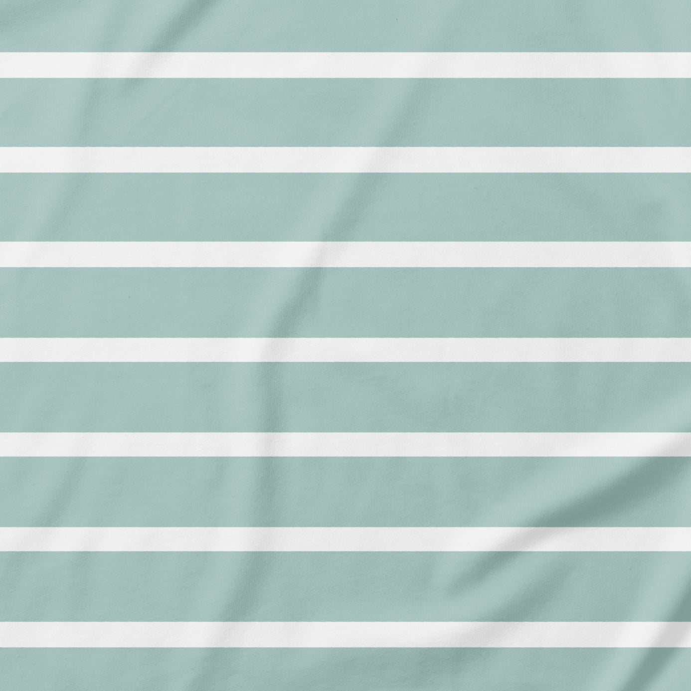 Horizontal White Stripes Onesie