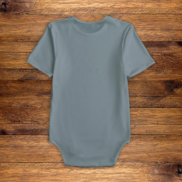 Fox Blue Onesie Back Mockup V1