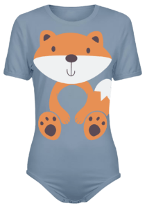 Fox Blue ABDL Onesie