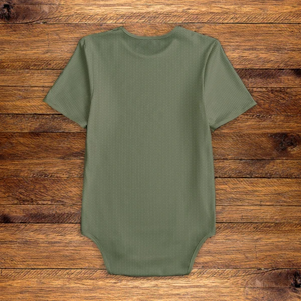 Green Onesie Back Mockup V1