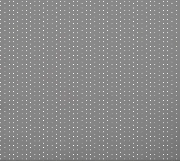 White Dots Gray Fabric Closeup