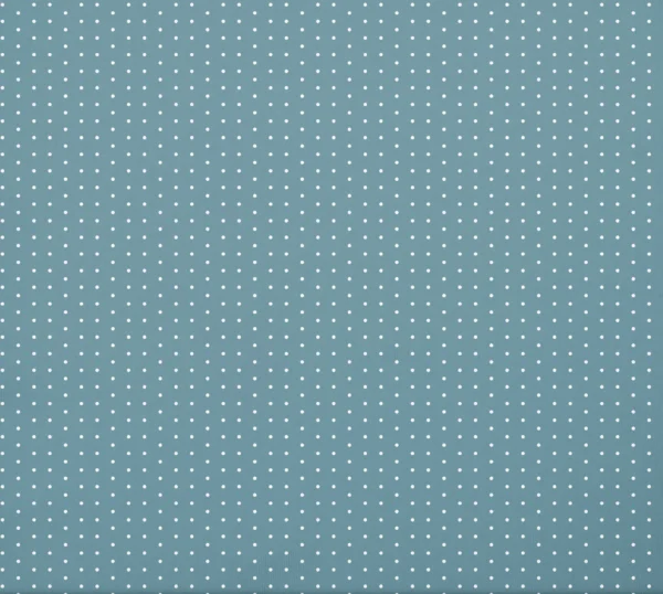 White Dots Light Blue Fabric Closeup