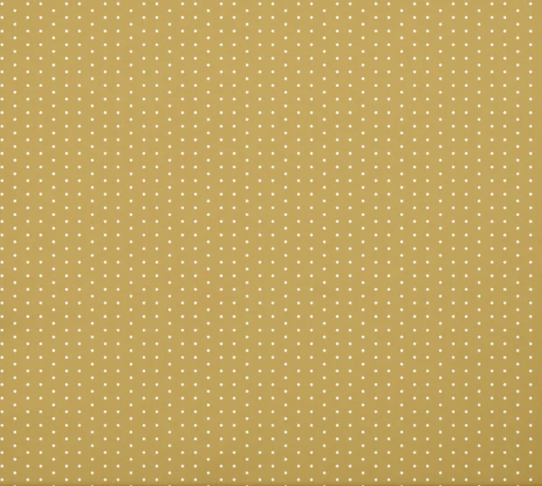 White Dots Light Yellow Fabric Closeup
