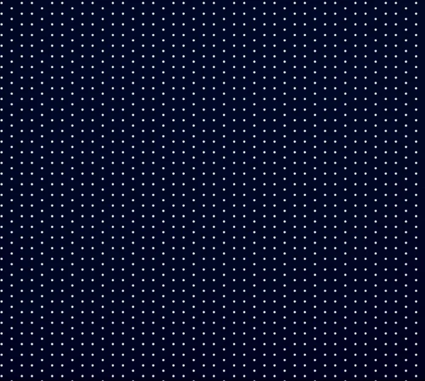 White Dots Navy Fabric Closeup