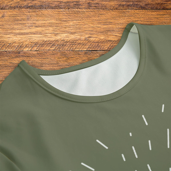 Bear Green Onesie Closeup Mockup V1