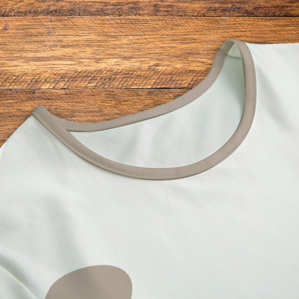 Puppy Brown and White Onesie Closeup Mockup V1