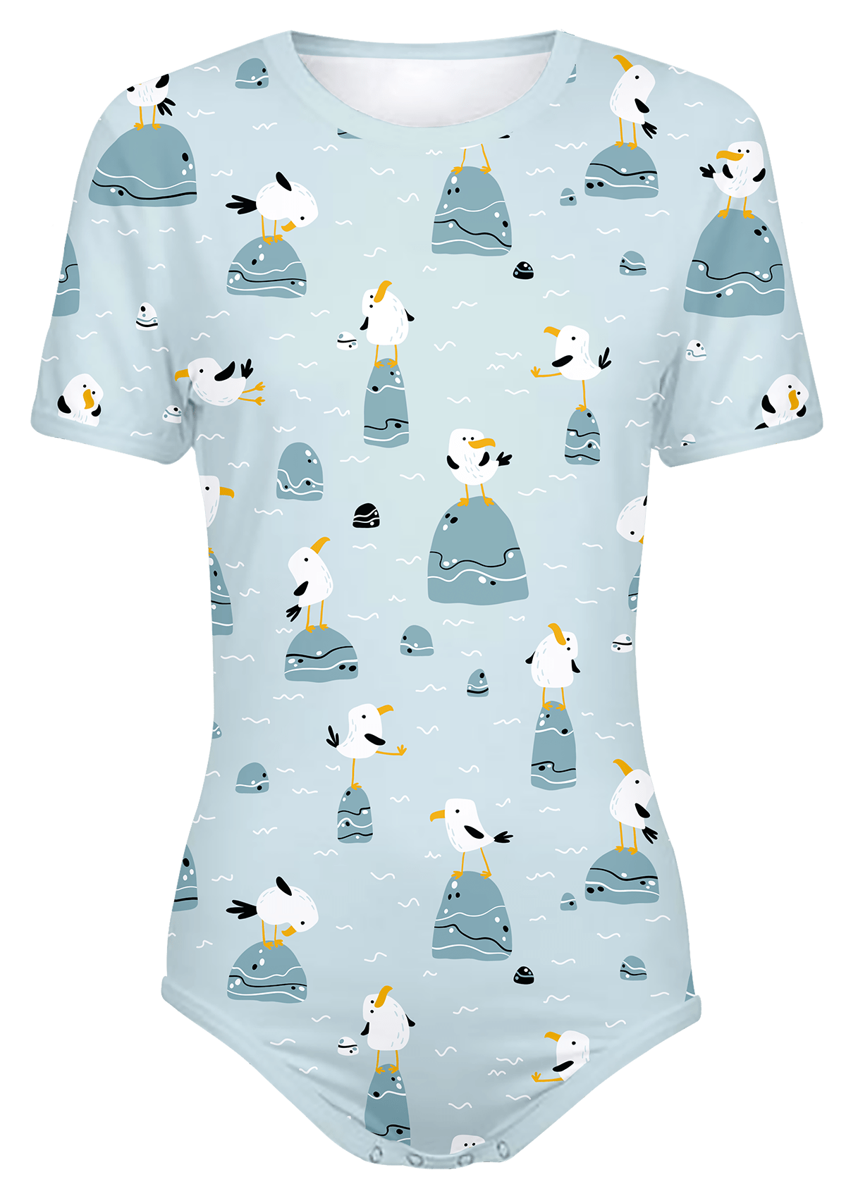 Seagulls ABDL Onesie - Crinkly Comforts