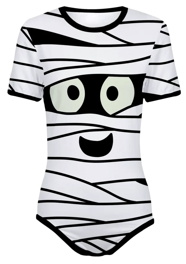 Mummy Snap-Crotch Bodysuit ABDL Onesie