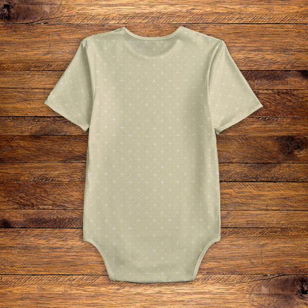 Sorry Santa Onesie Back