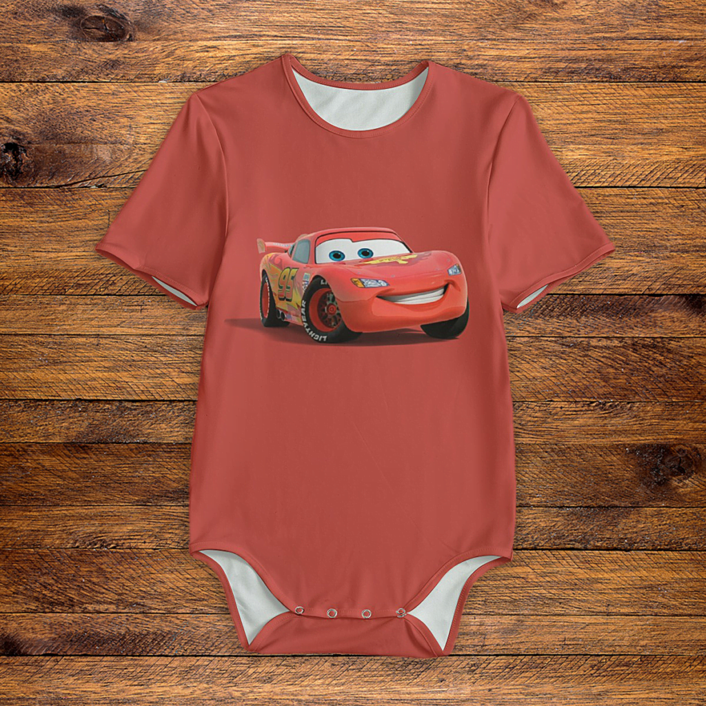 Lightning McQueen Red Onesie Crinkly Comforts