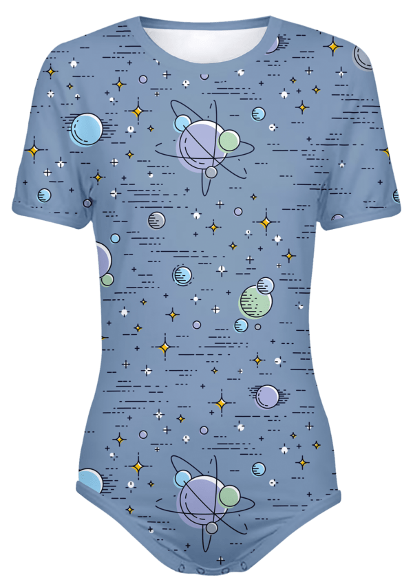 Pastel Planets ABDL Space Onesie