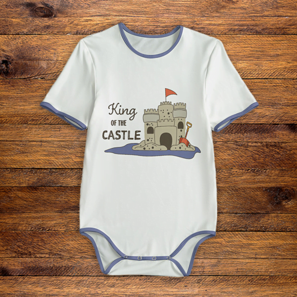 King of the Castle Onesie Front