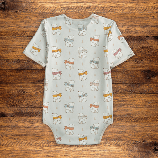 Bear-y Cold Day Onesie Back