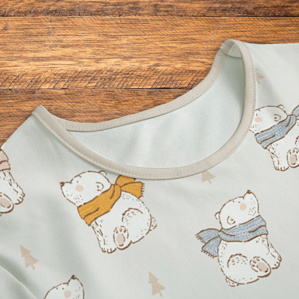 Bear-y Cold Day Onesie Neck