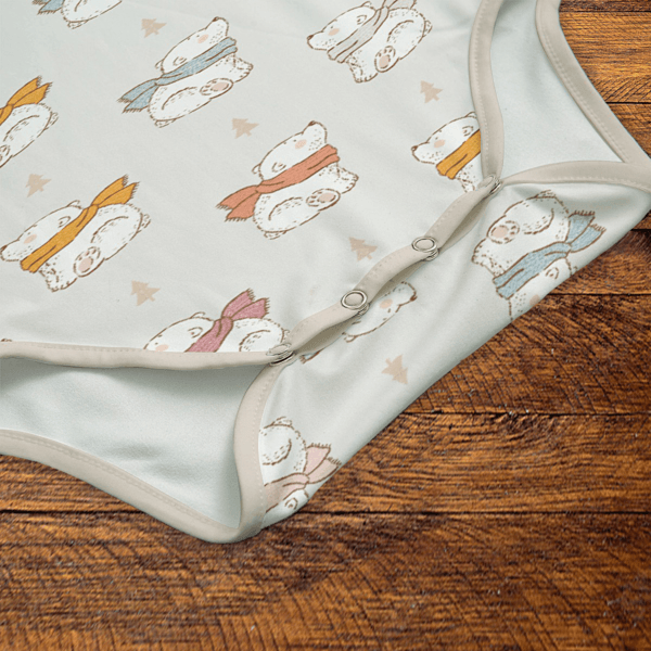 Bear-y Cold Day Onesie Snaps