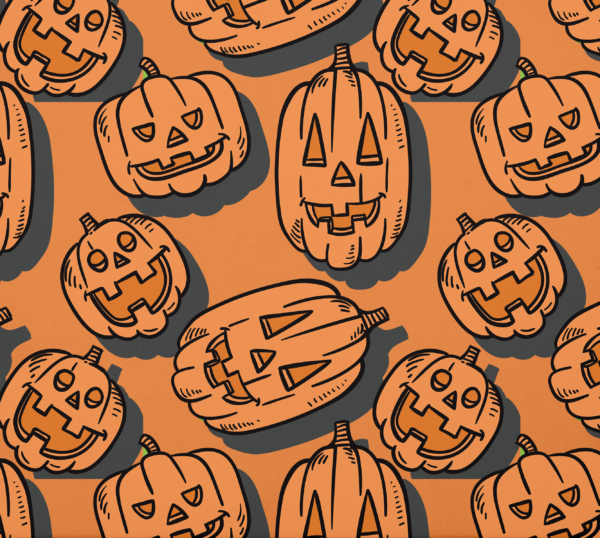 Jack-O-Lanterns Onesie Fabric