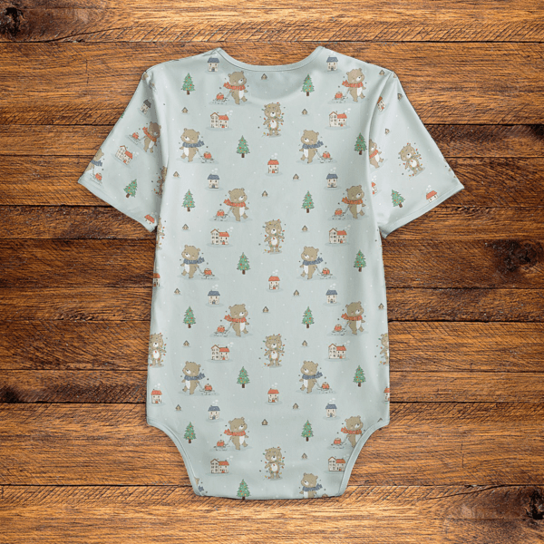 Bear-y Cozy Day Onesie Back